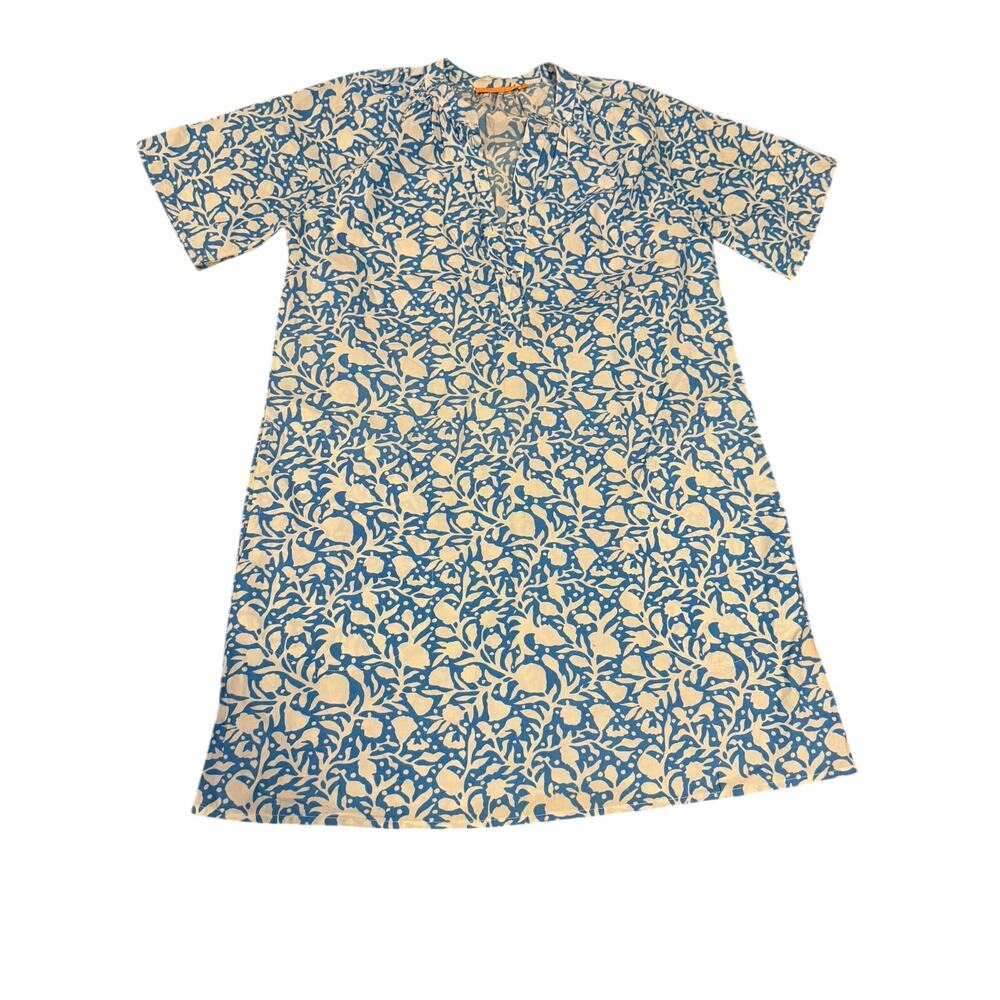 Oliphant floral pocket shift dress XS